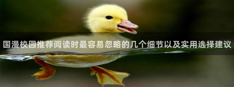 漫蛙漫画网站入口:国漫校园推荐阅读时最容易忽略的几个细节以及实用选择建议